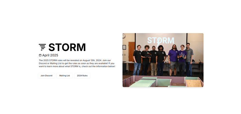 STORM Website